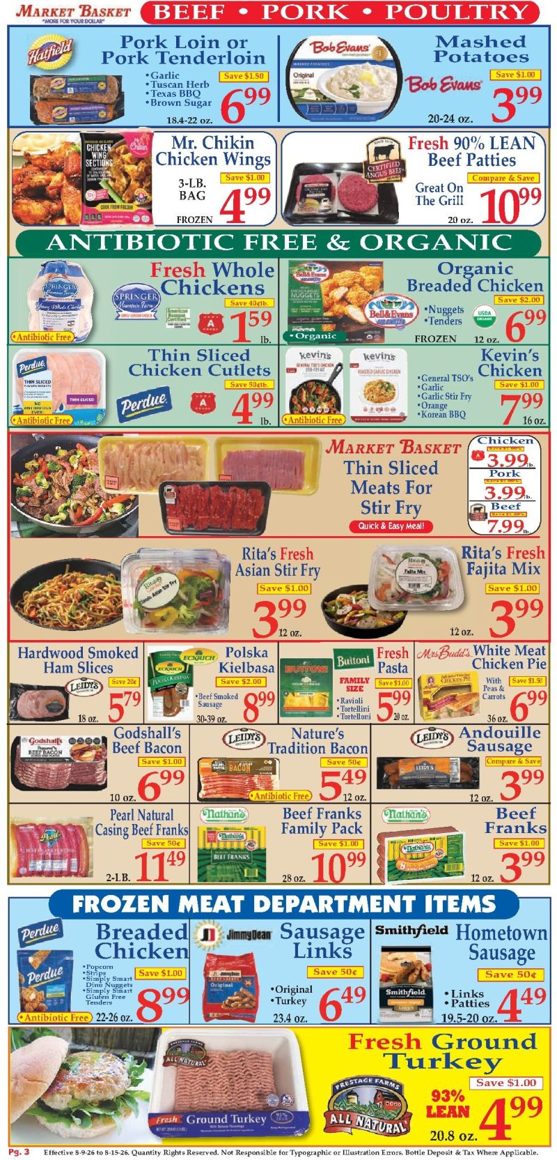 MARKET BASKET weekly ad Aug 10 – Aug 15, 2026 – page 3
