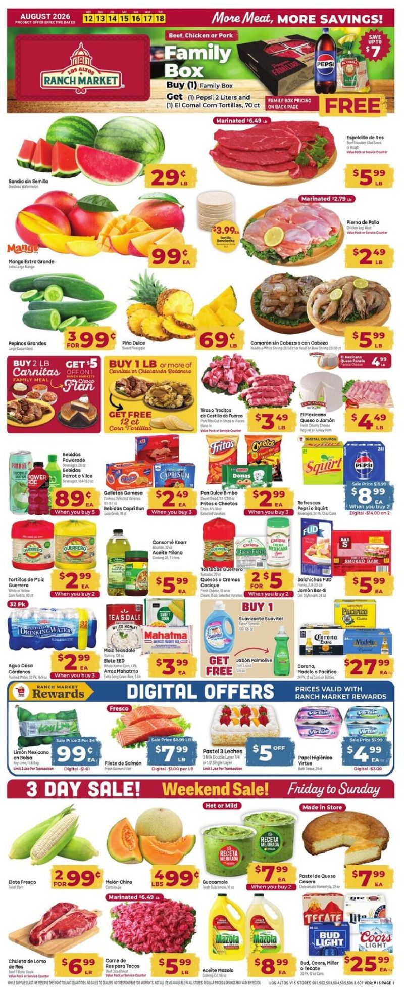 CARDENAS weekly ad Aug 12 – Aug 19, 2026 – page 1