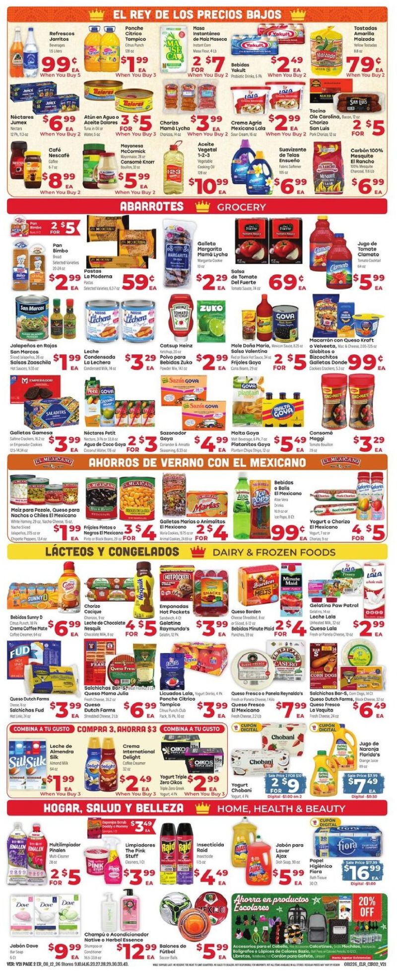EL RANCHO weekly ad Aug 12 – Aug 19, 2026 – page 2