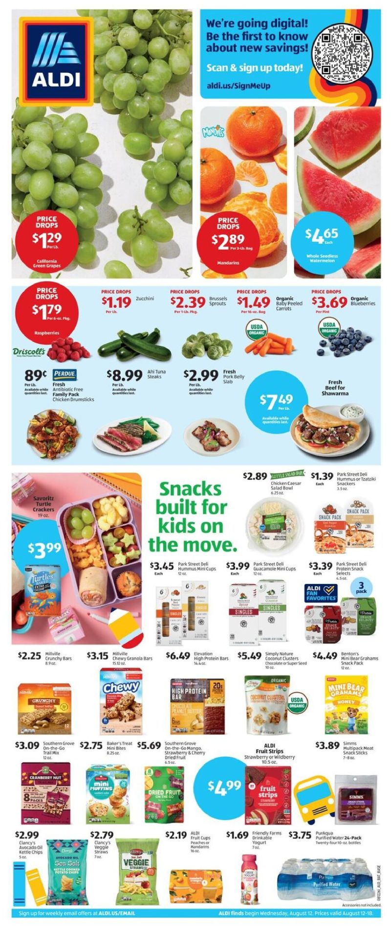 ALDI weekly ad Aug 12 – Aug 19, 2026 – page 1