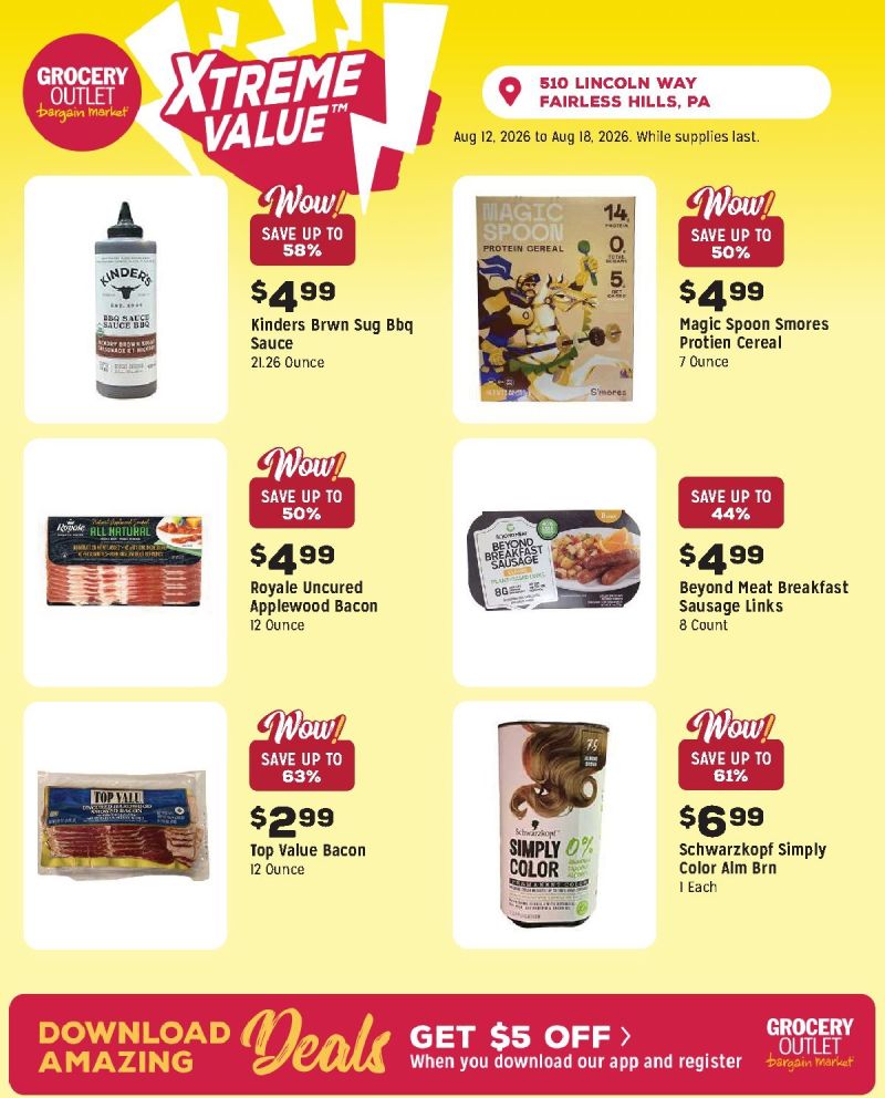 GROCERY OUTLET weekly ad Aug 12 – Aug 19, 2026 – page 2