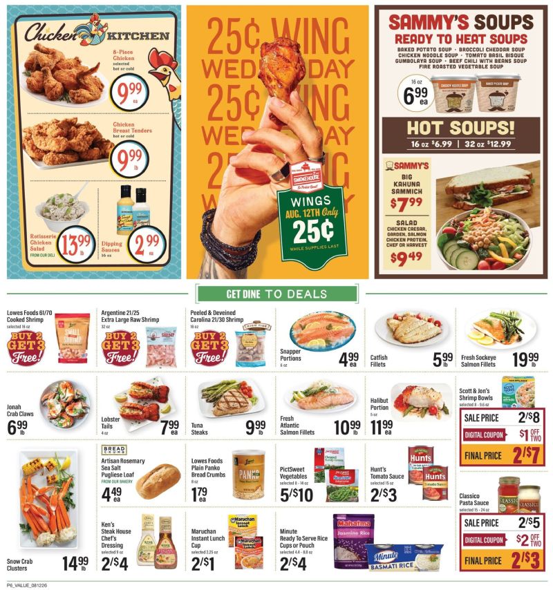 LOWES FOODS weekly ad Aug 12 – Aug 19, 2026 – page 10
