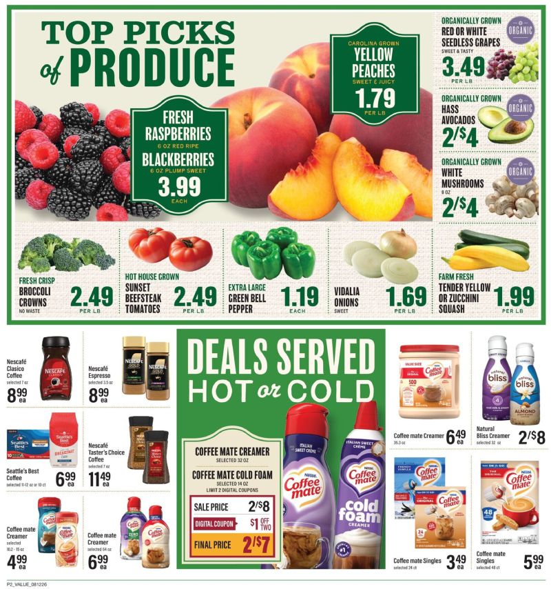 LOWES FOODS weekly ad Aug 12 – Aug 19, 2026 – page 2