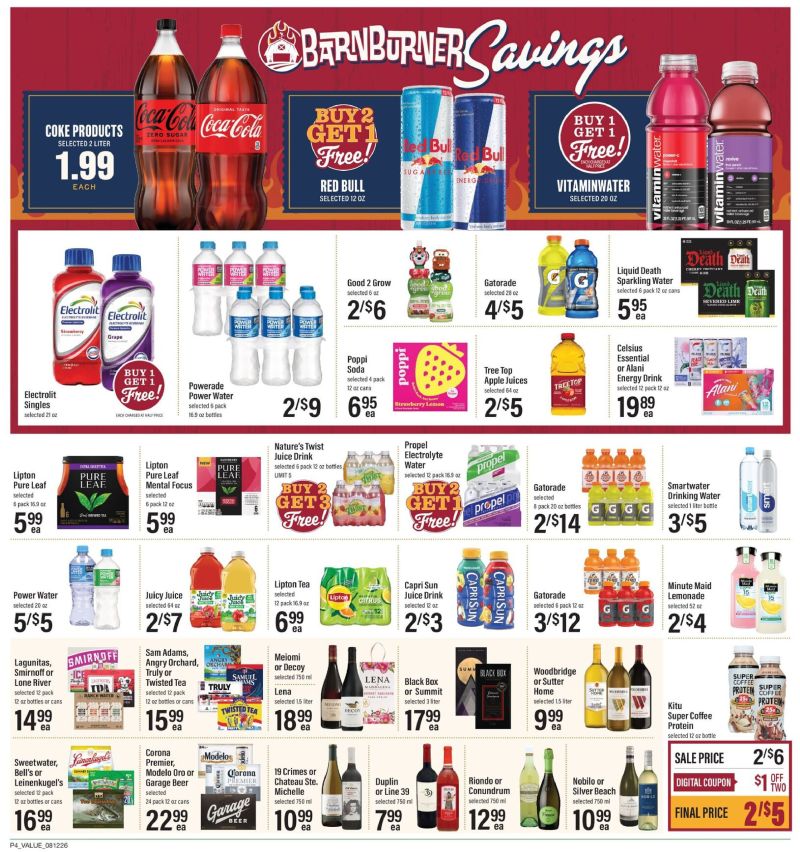LOWES FOODS weekly ad Aug 12 – Aug 19, 2026 – page 6