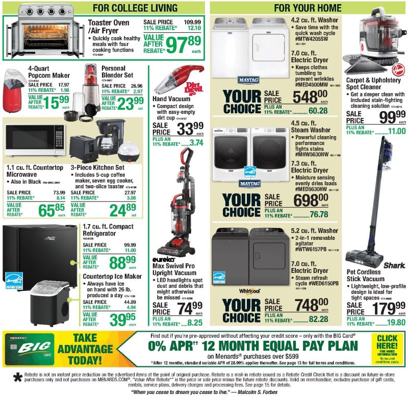 MENARDS weekly ad Aug 12 – Aug 24, 2026 – page 20