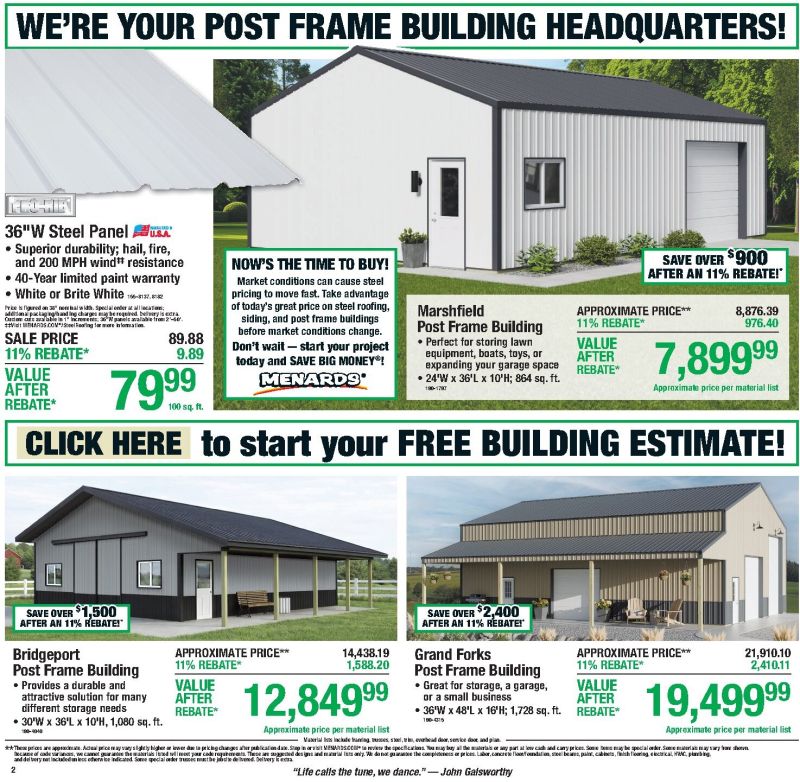 MENARDS weekly ad Aug 12 – Aug 24, 2026 – page 2