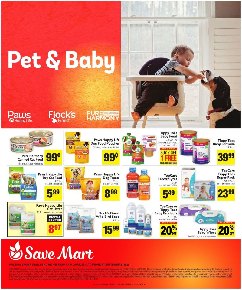 SAVE MART weekly ad Aug 12 – Sep 9, 2026 – page 8