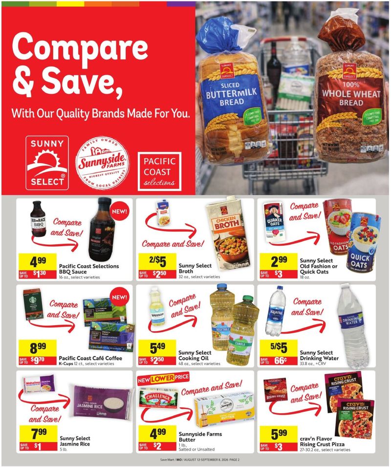 SAVE MART weekly ad Aug 12 – Sep 9, 2026 – page 2