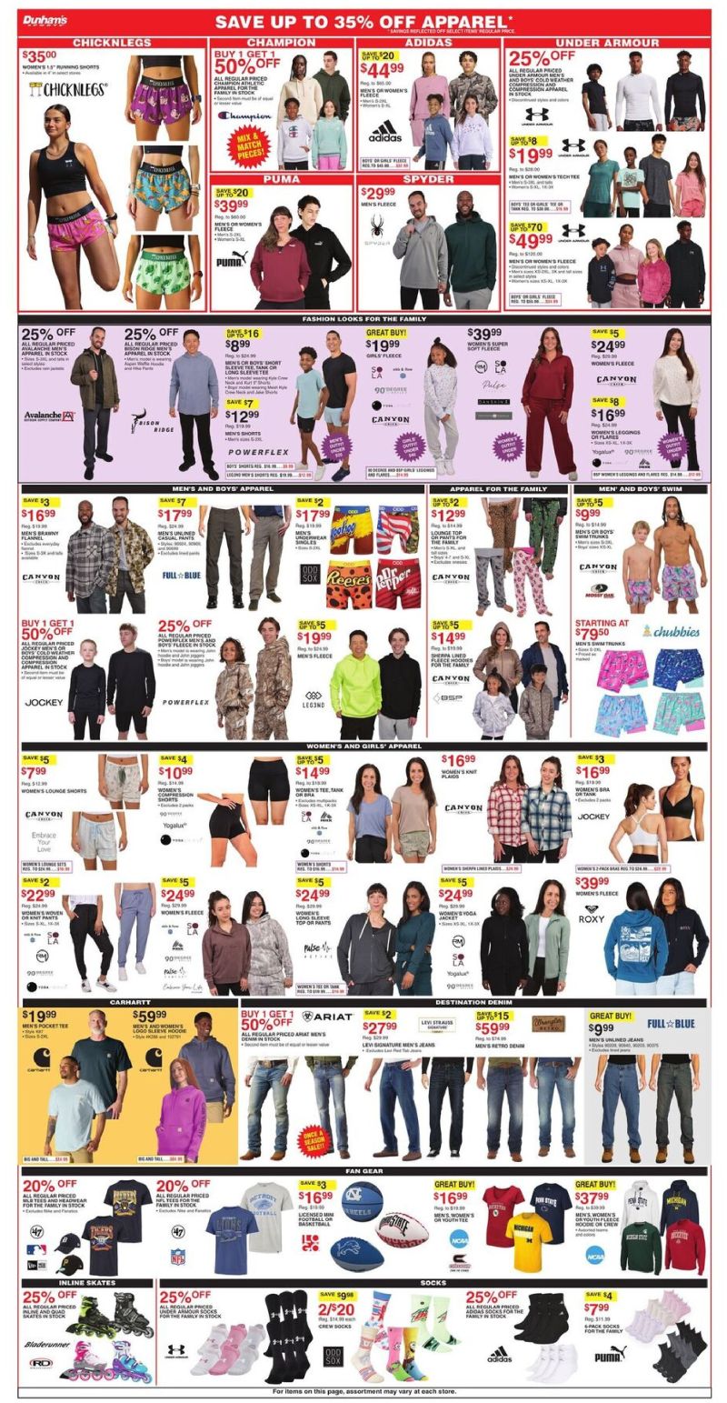 DUNHAM'S SPORTS weekly ad Aug 15 – Aug 21, 2026 – page 3