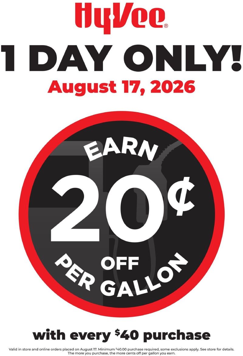HYVEE weekly ad Aug 17 – Aug 18, 2026 – page 1