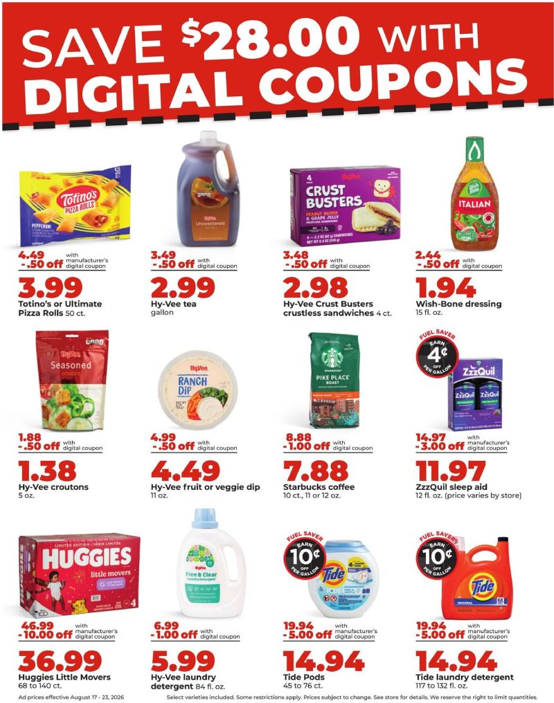 HYVEE weekly ad Aug 17 – Aug 24, 2026 – page 8