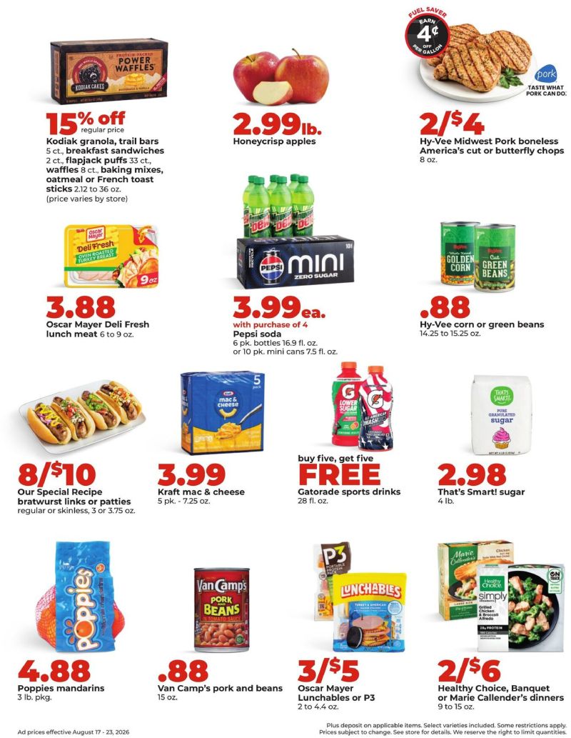 HYVEE weekly ad Aug 17 – Aug 24, 2026 – page 2