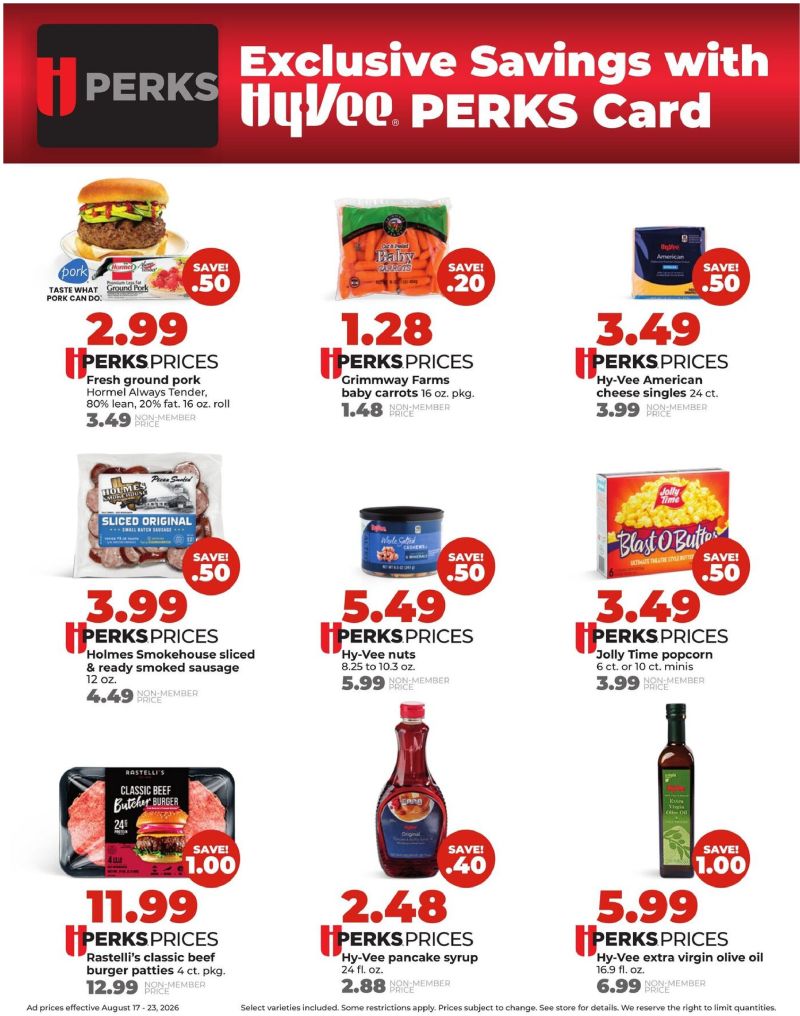 HYVEE weekly ad Aug 17 – Aug 24, 2026 – page 6