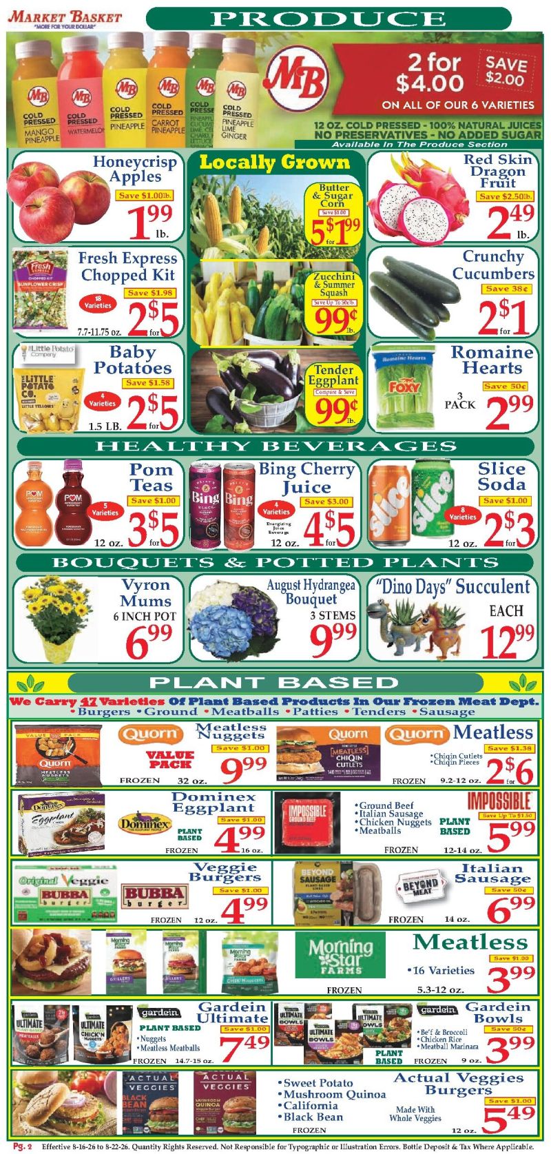 MARKET BASKET weekly ad Aug 17 – Aug 22, 2026 – page 2