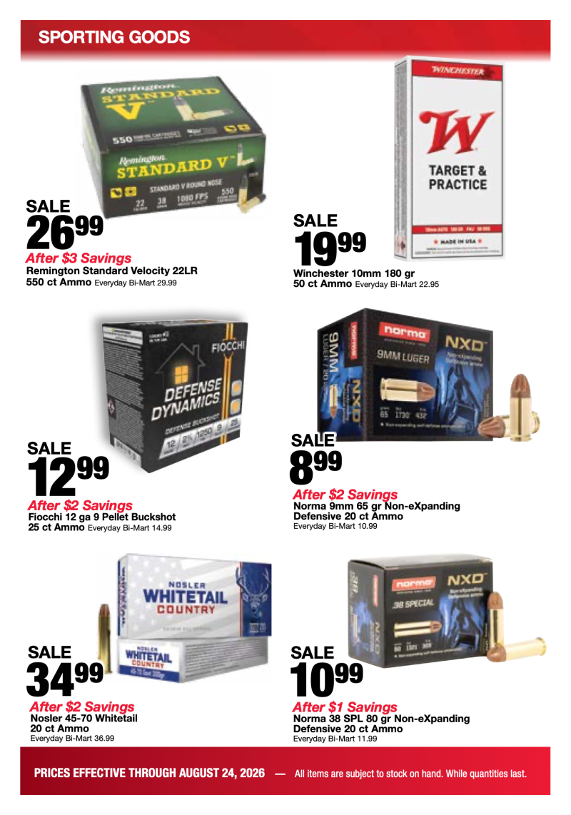 BI-MART weekly ad Aug 18 – Sep 20, 2026 – page 10