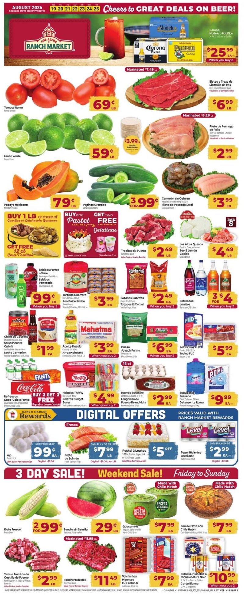 CARDENAS weekly ad Aug 19 – Aug 26, 2026 – page 1