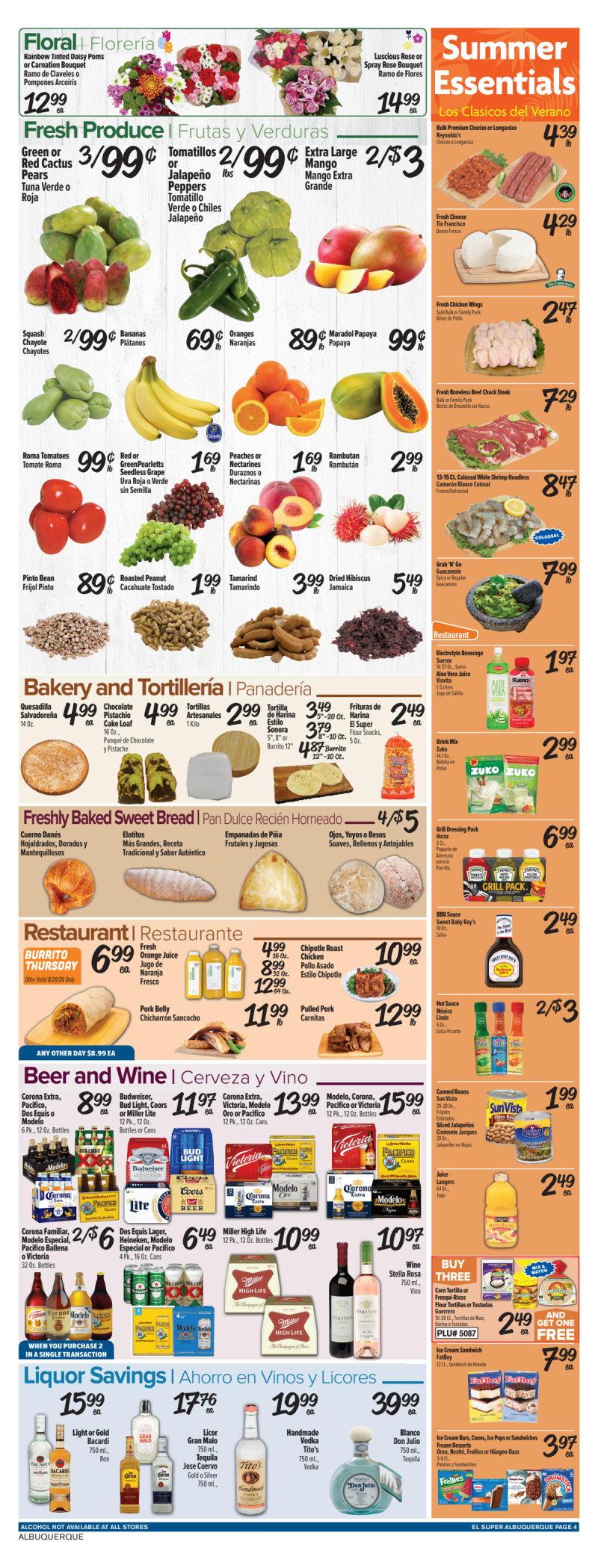 EL SUPER weekly ad Aug 19 – Aug 25, 2026 – page 4