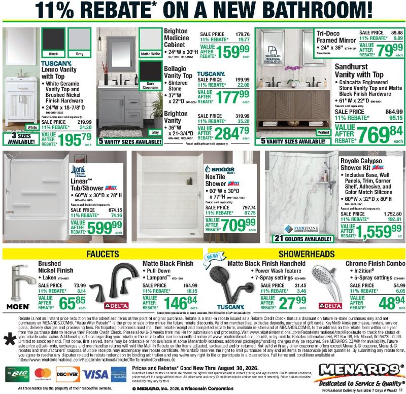 MENARDS weekly ad Aug 19 – Aug 31, 2026 – page 20