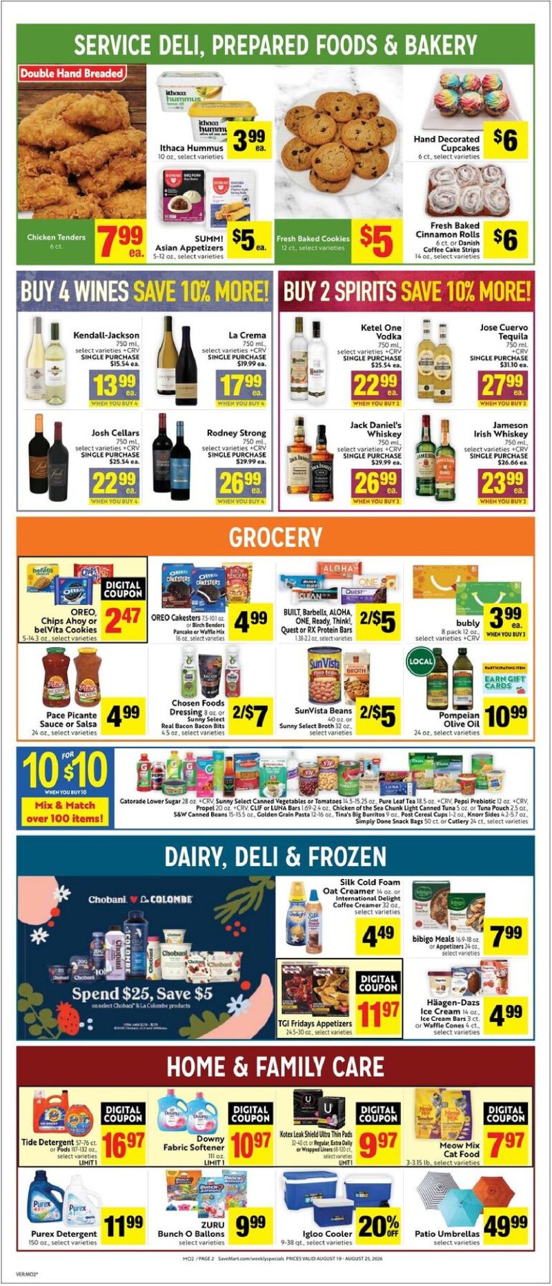 SAVE MART weekly ad Aug 19 – Aug 26, 2026 – page 2