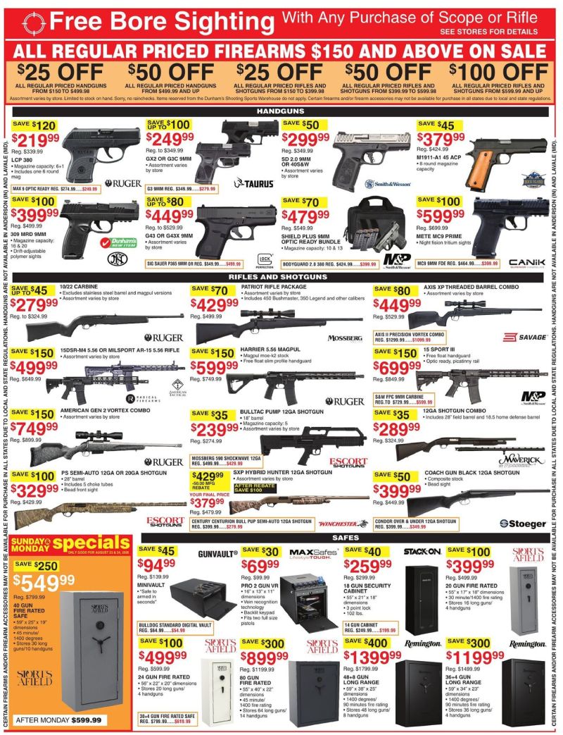 DUNHAM'S SPORTS weekly ad Aug 22 – Aug 28, 2026 – page 4