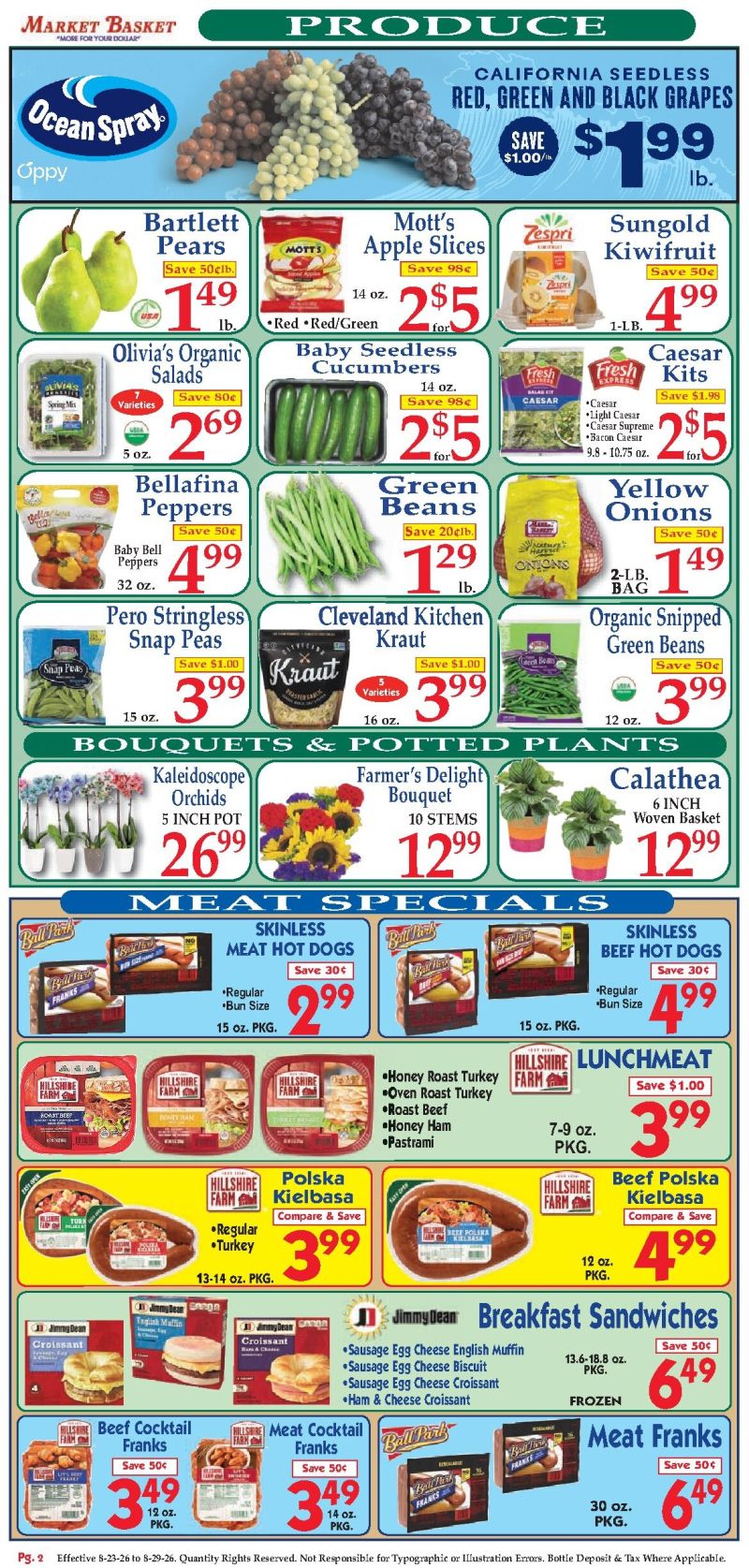 MARKET BASKET weekly ad Aug 24 – Aug 29, 2026 – page 2