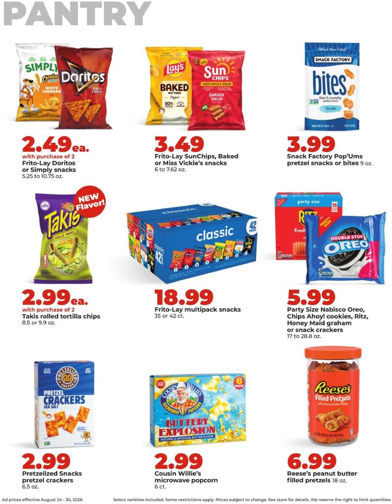HYVEE weekly ad Aug 24 – Aug 31, 2026 – page 21