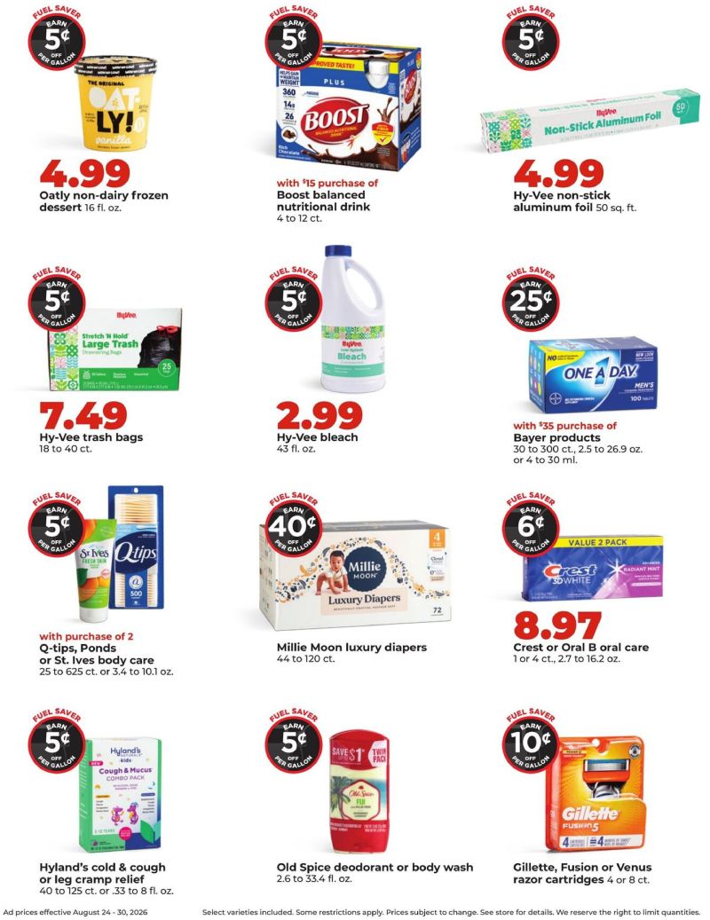 HYVEE weekly ad Aug 24 – Aug 31, 2026 – page 10