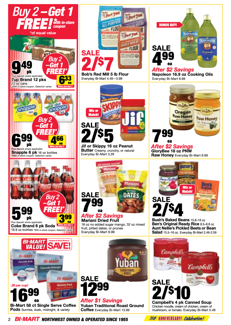 BI-MART weekly ad Aug 25 – Sep 27, 2026 – page 2