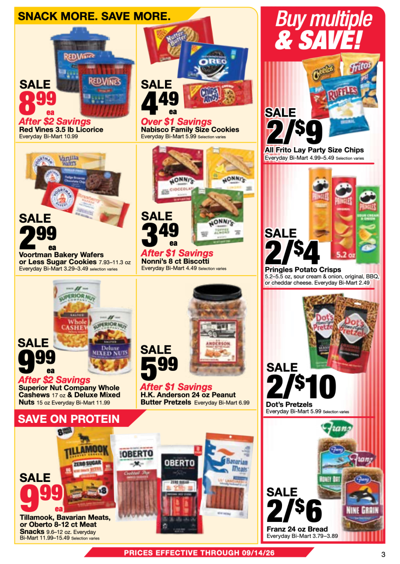 BI-MART weekly ad Aug 25 – Sep 27, 2026 – page 3