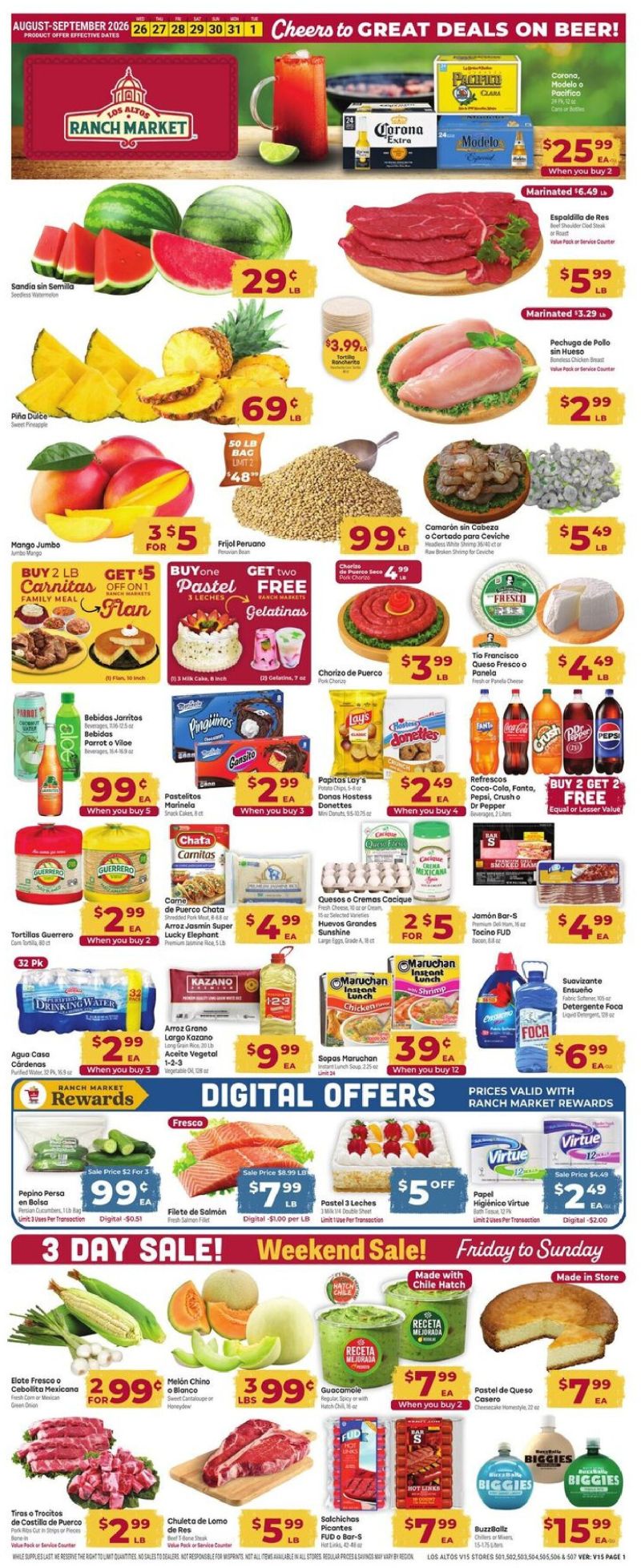 CARDENAS weekly ad Aug 26 – Sep 2, 2026 – page 1