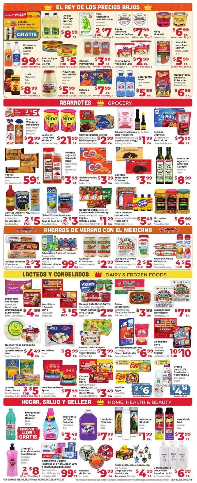 EL RANCHO weekly ad Aug 26 – Sep 2, 2026 – page 2