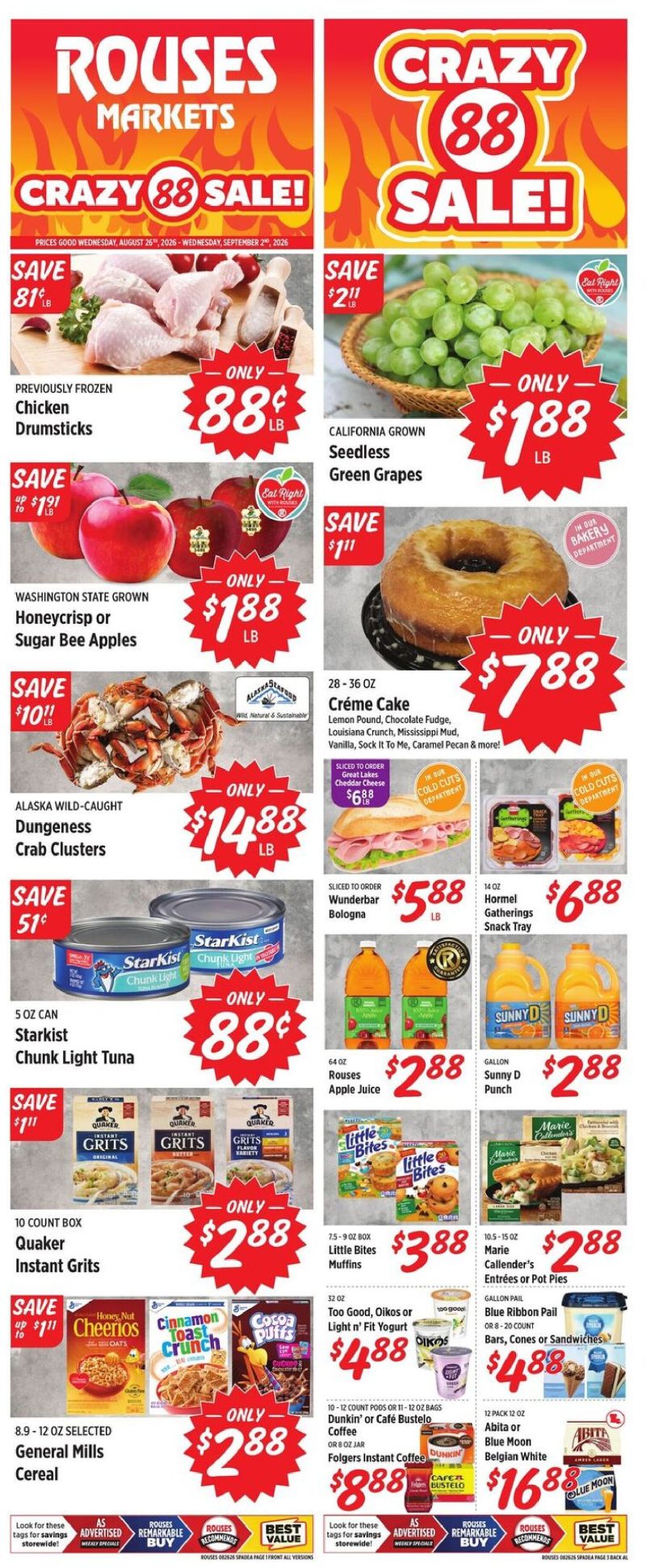 ROUSES weekly ad Aug 26 – Sep 3, 2026 – page 2