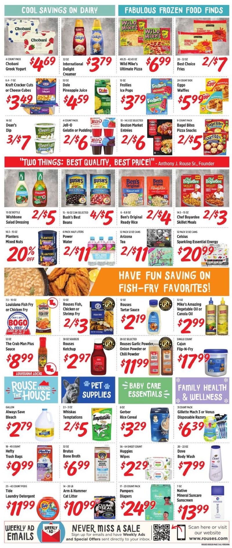 ROUSES weekly ad Aug 26 – Sep 3, 2026 – page 6