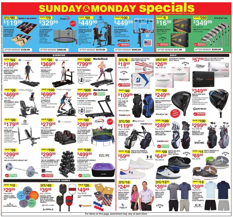DUNHAM'S SPORTS weekly ad Aug 28 – Sep 4, 2026 – page 13