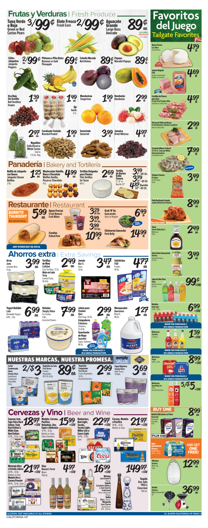 EL SUPER weekly ad Aug 26 – Sep 1, 2026 – page 2