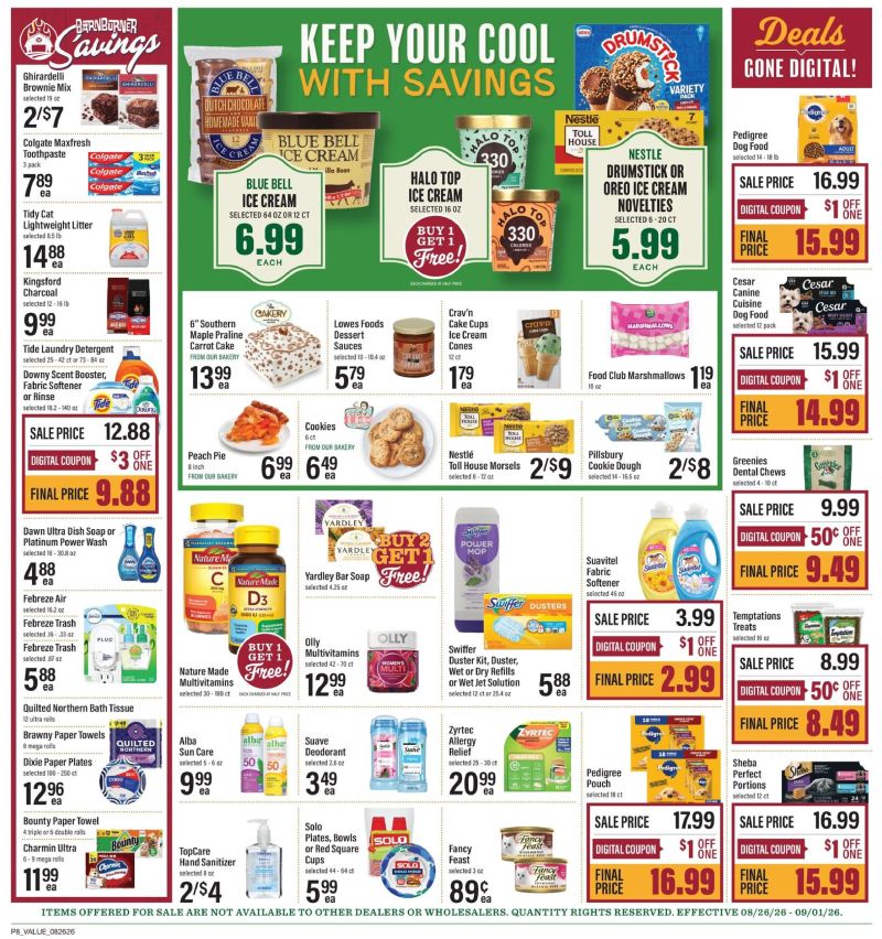 LOWES FOODS weekly ad Aug 26 – Sep 2, 2026 – page 11