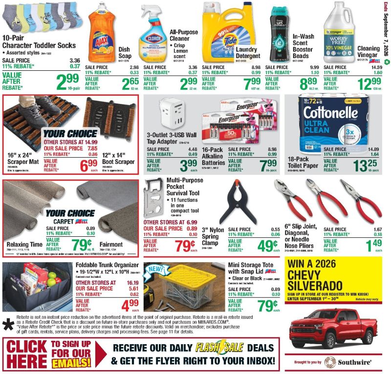 MENARDS weekly ad Aug 26 – Sep 8, 2026 – page 20