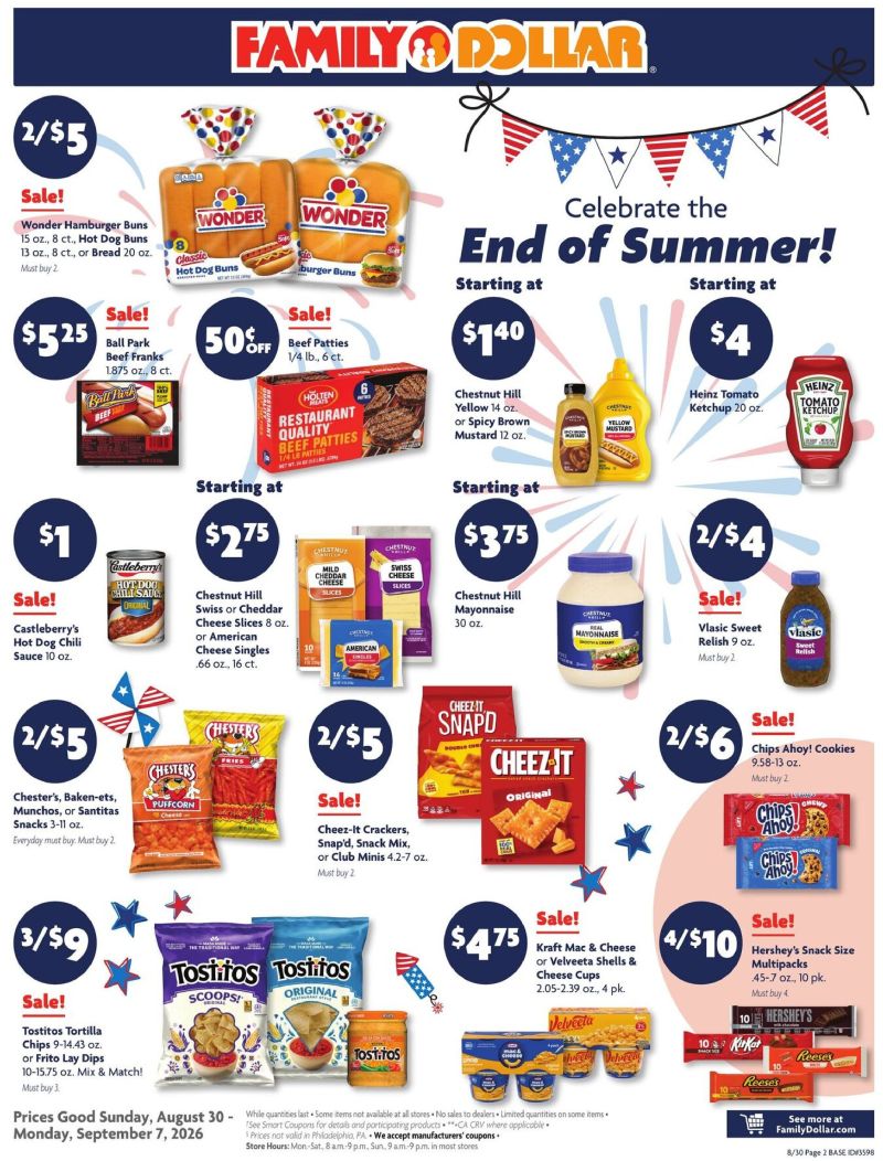FAMILY DOLLAR weekly ad Aug 30 – Sep 8, 2026 – page 3
