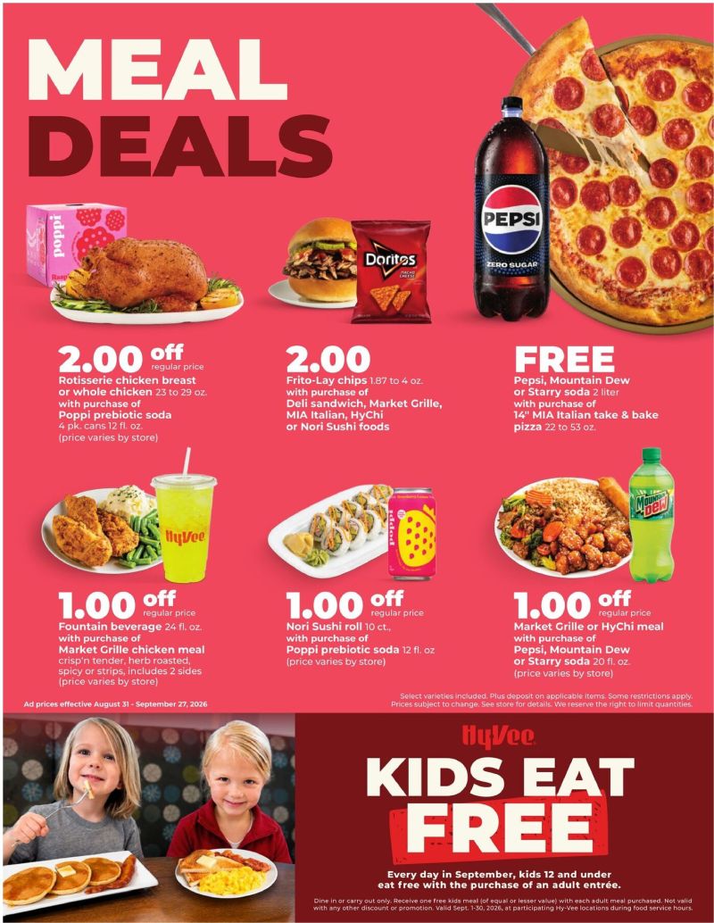 HYVEE weekly ad Aug 31 – Sep 28, 2026 – page 19