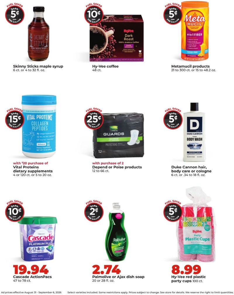 HYVEE weekly ad Aug 31 – Sep 7, 2026 – page 14
