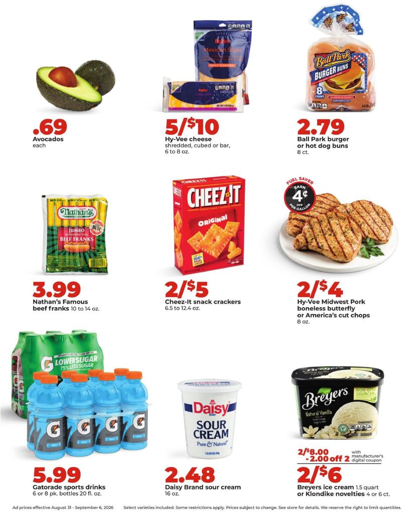 HYVEE weekly ad Aug 31 – Sep 7, 2026 – page 2
