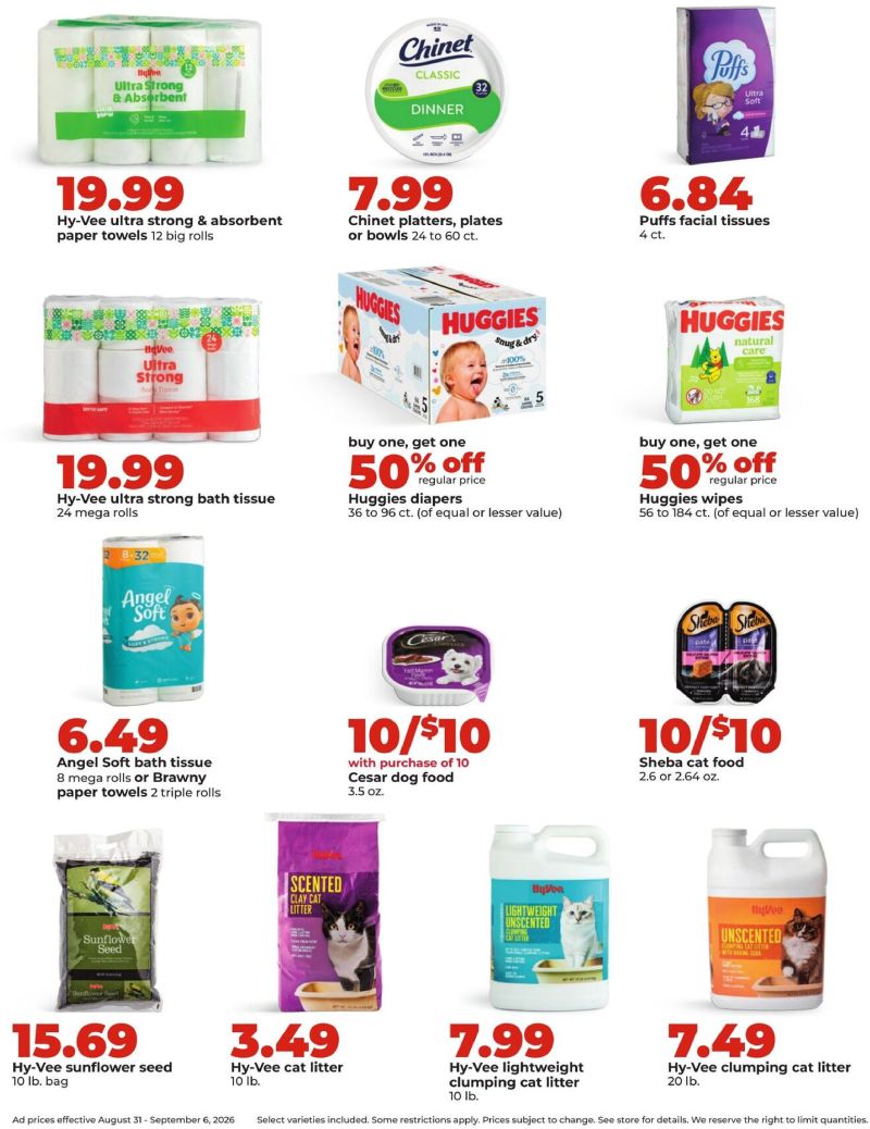 HYVEE weekly ad Aug 31 – Sep 7, 2026 – page 39