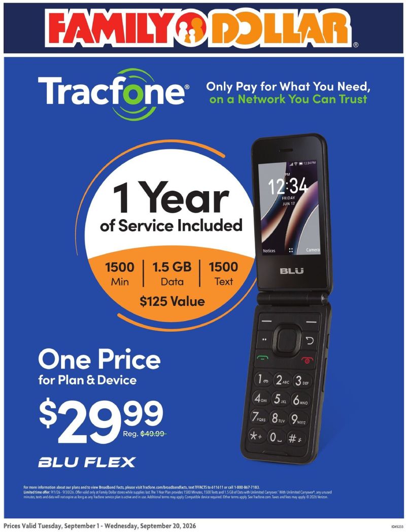 FAMILY DOLLAR weekly ad Sep 1 – Sep 21, 2026 – page 2