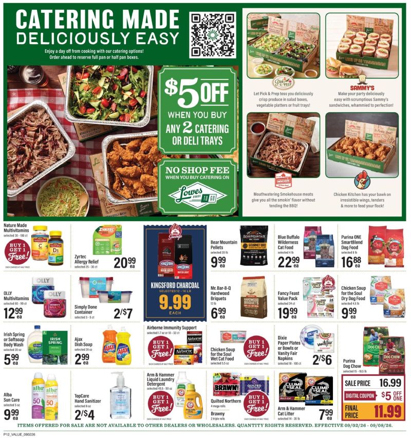 LOWES FOODS weekly ad Sep 2 – Sep 9, 2026 – page 19
