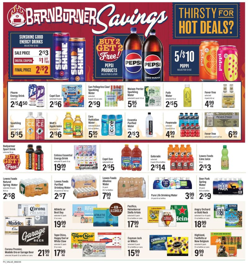 LOWES FOODS weekly ad Sep 2 – Sep 9, 2026 – page 5