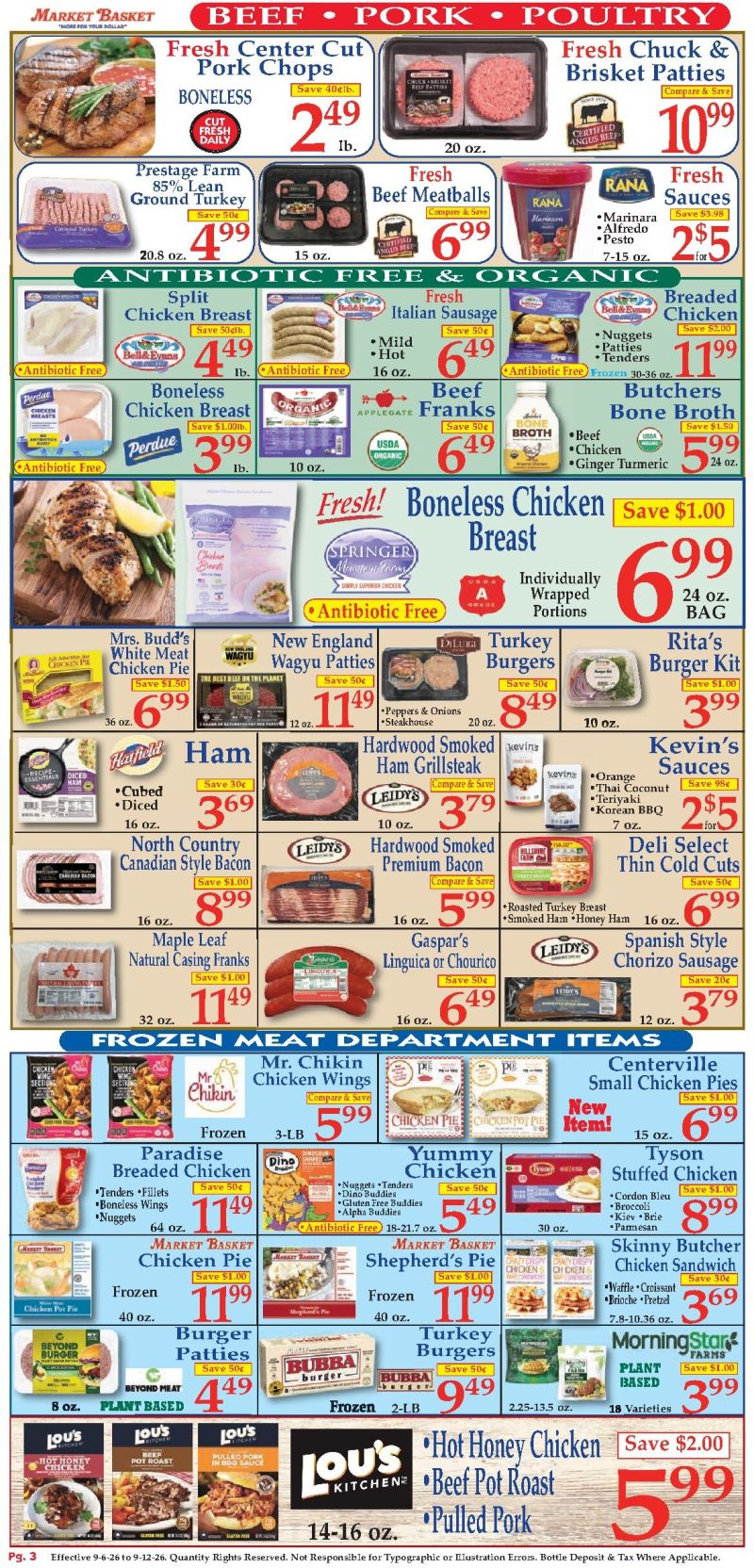 MARKET BASKET weekly ad Sep 7 – Sep 12, 2026 – page 3