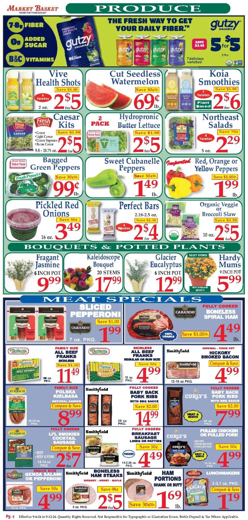MARKET BASKET weekly ad Sep 7 – Sep 12, 2026 – page 2