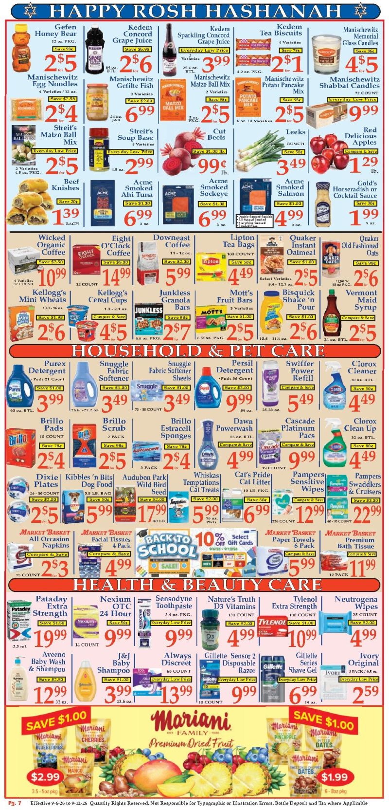 MARKET BASKET weekly ad Sep 7 – Sep 12, 2026 – page 7