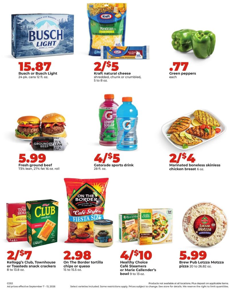 HYVEE weekly ad Sep 7 – Sep 14, 2026 – page 2