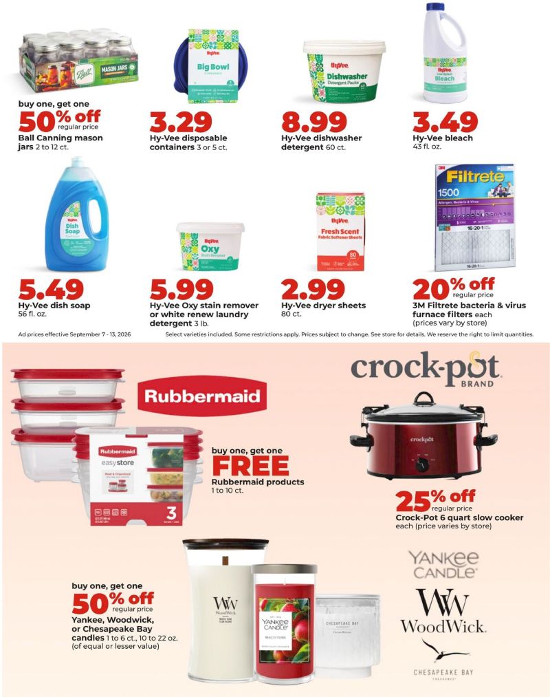 HYVEE weekly ad Sep 7 – Sep 14, 2026 – page 42